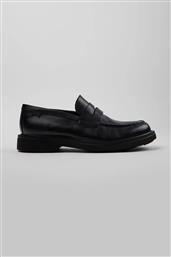 ΑΝΔΡΙΚΑ ΔΕΡΜΑΤΙΝΑ LOAFERS ''NORMAN'' - K101001-001 ΜΑΥΡΟ CAMPER