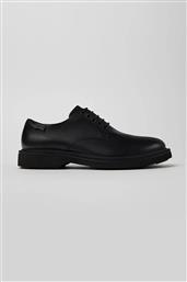 ΑΝΔΡΙΚΑ ΔΕΡΜΑΤΙΝΑ OXFORD ''NORMAN'' - K100998-001 ΜΑΥΡΟ CAMPER