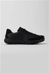 ΑΝΔΡΙΚΑ ΔΕΡΜΑΤΙΝΑ SNEAKERS ΜΕ ΛΟΓΟΤΥΠΟ ''DRIFT TRAIL'' - K100928-015 ΜΑΥΡΟ CAMPER