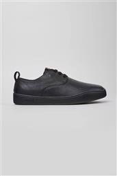 ΑΝΔΡΙΚΑ ΔΕΡΜΑΤΙΝΑ SNEAKERS ΜΕ ΛΟΓΟΤΥΠΟ ''PEU TOURING'' - K100977-004 ΜΑΥΡΟ CAMPER