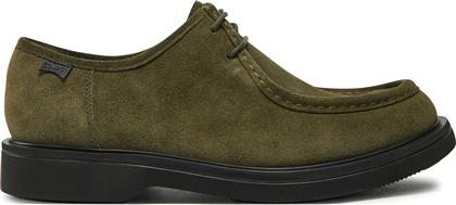 ΑΝΔΡΙΚΑ ΜΟΚΑΣΙΝΙΑ SUEDE ''NORMAN'' - K100999-002 ΠΡΑΣΙΝΟ ΣΚΟΥΡΟ CAMPER