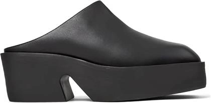 ΓΥΝΑΙΚΕΙΑ ΔΕΡΜΑΤΙΝΑ MULES ''BILLIE'' - K201674-001 ΜΑΥΡΟ CAMPER