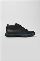 ΓΥΝΑΙΚΕΙΑ ΔΕΡΜΑΤΙΝΑ SNEAKERS ''PEU PISTA'' - K400481-023 ΜΑΥΡΟ CAMPER