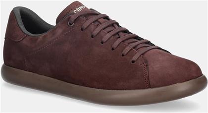 NUBUCK SNEAKERS PELOTAS SOLLER ΧΡΩΜΑ: ΜΠΟΡΝΤΟ, K101003-007 CAMPER