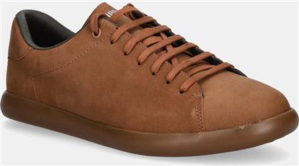 NUBUCK SNEAKERS PELOTAS SOLLER ΧΡΩΜΑ: ΚΑΦΕ, K101003-008 CAMPER