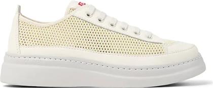 NUBUCK SNEAKERS RUNNER UP ΧΡΩΜΑ: ΑΣΠΡΟ, K201625-011 CAMPER