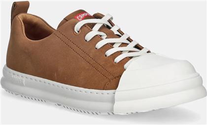 ΠΑΠΟΥΤΣΙΑ ΤΕΝΙΣ ΑΠΟ NUBUCK JUNCTION RUNNER ΧΡΩΜΑ: ΚΑΦΕ, K201683-014 CAMPER