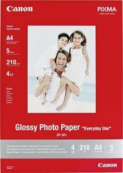 ΦΩΤΟΓΡΑΦΙΚΟ ΧΑΡΤΙ GLOSSY A4 200 G/M2 5 ΦΥΛΛΑ ΜΕ OEM:0775B076 CANON