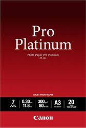 ΦΩΤΟΓΡΑΦΙΚΟ ΧΑΡΤΙ PRO PLATINUM A3 GLOSSY 300G/M2 20 ΦΥΛΛΑ ΜΕ OEM:2768B017 CANON