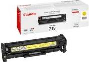 ΓΝΗΣΙΟ TONER ΚΙΤΡΙΝΟ 718 (YELLOW) ME ΟΕΜ:2659B002 CANON