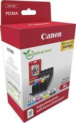 ΜΕΛΑΝΙ INKJET CLI-551XL CMYK PHOTO VALUE PACK ΜΕ OEM:6443B008 CANON