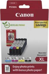 ΜΕΛΑΝΙ INKJET CLI-571XL MULTIPACK CMYK ΜΕ OEM:0332C006 CANON