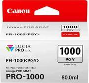 ΜΕΛΑΝΙ INKJET PFI1000PGY PHOTO GREY ΜΕ OEM:0553C001 CANON