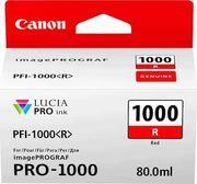 ΜΕΛΑΝΙ INKJET PFI1000R RED ΜΕ OEM:0554C001 CANON