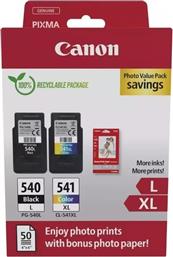 ΜΕΛΑΝΙ INKJET PG-540L/CL-541XL PH.VALUE PACK (5224B012) (CANPG-540LPVP) CANON