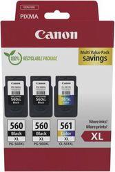 ΜΕΛΑΝΙ INKJET PG-560XLX2/CL-561XL MULTIPACK ΜΕ OEM:3712C009 CANON