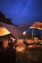 ΤΕΝΤΑ ΑΠΟ ΚΑΜΒΑ HEAVY-DUTY 400 X 200 CM ΧΡΩΜΑ: ΜΠΕΖ CANVAS CAMP