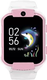 SMARTWATCH CINDY KW-41 42MM - WHITE / PINK CANYON