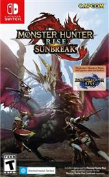 MONSTER HUNTER RISE SUNBREAK DLC - NINTENDO SWITCH CAPCOM