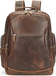 ΔΕΡΜΑΤΙΝΟ ΣΑΚΙΔΙΟ ΠΛΑΤΗΣ 35 L 2330 COFFEE CARDINAL