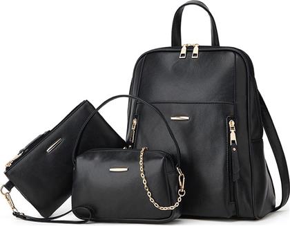 ΓΥΝΑΙΚΕΙΟ ΣΕΤ ΣΑΚΙΔΙΟ ΠΛΑΤΗΣ/ΤΣΑΝΤΑ ΧΕΙΡΟΣ/ΠΟΡΤΟΦΟΛΙ ZM977 BLACK CARDINAL