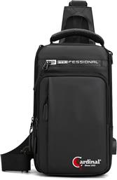 ΤΣΑΝΤΑΚΙ ΩΜΟΥ ΧΙΑΣΤΙ CROSSBODY MINI BACKPACK 1200 ΜΑΥΡΟ CARDINAL