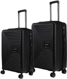 ΒΑΛΙΤΣΑ TROLLEY ΕΠΕΚΤΑΣΙΜΗ ANNIVERSARY (PP) ΜΙΚΡΗ ΜΕΣΑΙΑ 2015 50/60 CM SOLID BLACK CARDINAL