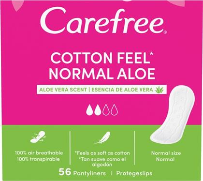 ΣΕΡΒΙΕΤΑΚΙΑ COTTON ALOE VERA 56 ΤΕΜΑΧΙΑ CAREFREE