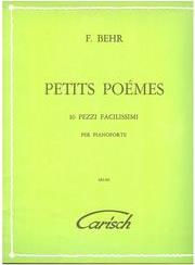 BEHR - PETITS POEMES CARISH