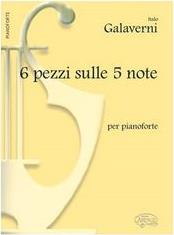 GALAVERNI - 6 PEZZI SULLE 5 NOTE CARISH