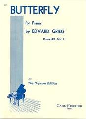 GRIEG - BUTTERFLY OP.43 N.1 CARL FISCHER