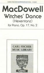 MAC DOWELL - WICHES DANCE OP.17 N 2 CARL FISCHER