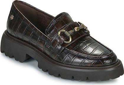 ΜΟΚΑΣΣΙΝΙΑ 162547-BROWN-CROCO CARMELA