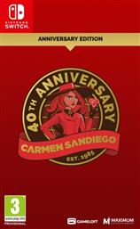 CARMEN SANDIEGO 40TH ANNIVERSARY EDITION - NINTENDO SWITCH