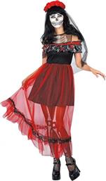 ΣΤΟΛΗ ΓΥΝΑΙΚΕΙΑ DAY OF THE DEAD ONE SIZE 3-2511 - - 3-2511 CARNAVALISTA