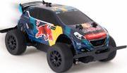 R/C CAR: 2,4GHZ RED BULL PEUGEOT WRX 208 - RALLYCROSS, HANSEN D/P (370182021) CARRERA