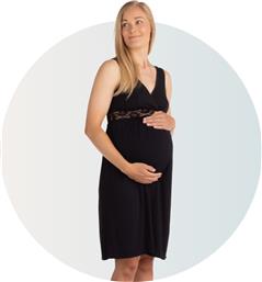 ΝΥΧΤΙΚΟ ΘΗΛΑΣΜΟΥ MATERNITY & NURSING NIGHTIE ΜΑΥΡΟ EXTRA LARGE CW602300 (ΧΡΩΜΑ: ΜΑΥΡΟ, ΜΕΓΕΘΟΣ: EXTRA LARGE) - - CW602300 CARRIWELL