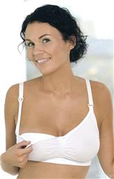 ΣΟΥΤΙΕΝ ΘΗΛΑΣΜΟΥ ΧΩΡΙΣ ΡΑΦΕΣ ΛΕΥΚΟ SEAMLESS NURSING BRA MEDIUM CW3006 (ΧΡΩΜΑ: ΛΕΥΚΟ, ΜΕΓΕΘΟΣ: MEDIUM) - - CW3006 CARRIWELL