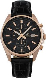 ΡΟΛΟΙ EDIFICE EFV-610ECL-1AUEF ΡΟΖ ΧΡΥΣΟ CASIO
