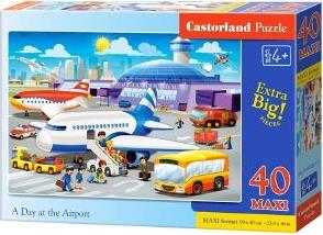 A DAY AT THE AIRPORT MAXI 40 ΚΟΜΜΑΤΙΑ CASTORLAND από το PLUS4U