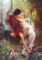 COPY OF "SPRINGTIME", PIERRE-AUGUSTE COT 1000 ΚΟΜΜΑΤΙΑ CASTORLAND από το PLUS4U