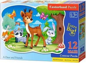 ΠΑΖΛ A DEER AND FRIENDS 12ΤΜΧ CASTORLAND