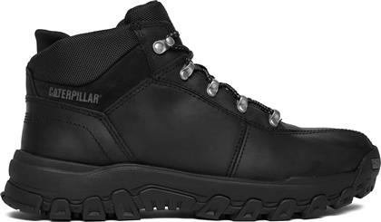 ΜΠΟΤΙΝΙΑ THRESHOLD REBOUND TREK P726210 ΜΑΥΡΟ CAT FOOTWEAR