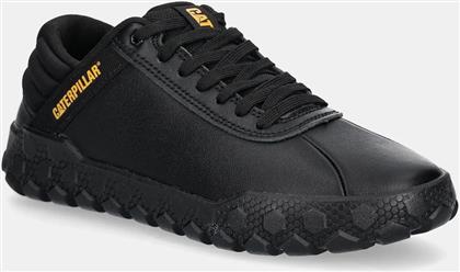 ΔΕΡΜΑΤΙΝΑ ΑΘΛΗΤΙΚΑ ΠΑΠΟΥΤΣΙΑ HEX + ΧΡΩΜΑ: ΜΑΥΡΟ, P726259 CAT FOOTWEAR