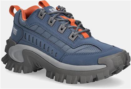 ΔΕΡΜΑΤΙΝΑ ΑΘΛΗΤΙΚΑ ΠΑΠΟΥΤΣΙΑ INTRUDER ΧΡΩΜΑ: ΜΠΛΕ, P726511 CAT FOOTWEAR