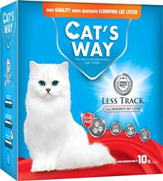 ΑΜΜΟΣ ΓΑΤΑΣ CAT'S WAY BOX LESS TRACK UNSCENTED NATURAL 10L CAT S WAY