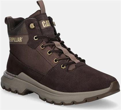 ΘΗΚΗ ΑΠΟ ΝΑΜΠΟΥΚ COLORADO SNEAKER ΧΡΩΜΑ: ΚΑΦΕ, P726088 CATERPILLAR