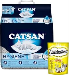 ΑΜΜΟΣ HYGIENE 9LT - CATISFACTIONS CHEESE (60 GR) CATSAN