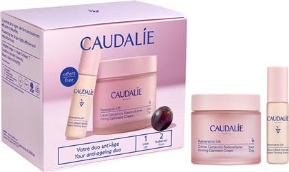 PROMO RESVERATROL LIFT - FIRMING CASHMERE DAY CREAM 50ML & ΔΩΡΟ INSTANT FIRMING SERUM 10ML CAUDALIE