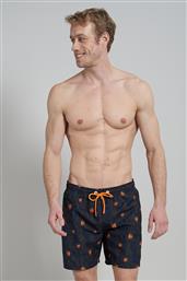 ΑΝΔΡΙΚΟ ΜΑΓΙΟ ΜΕ ALL-OVER PRINT (6-7XL) - 80080-67ΧL ΜΠΛΕ ΣΚΟΥΡΟ CECEBA